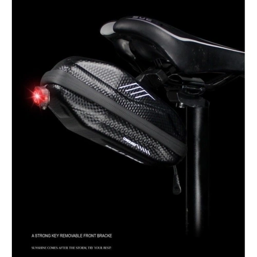 Sakwa rowerowa WildMan Hardpouch Bike Mount XS Black