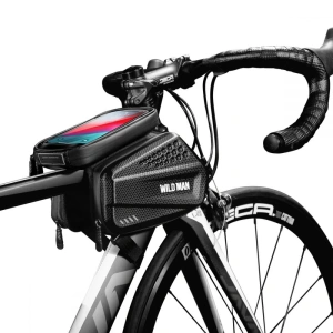 Hurtownia GSM - Sakwa rowerowa WildMan Hardpouch Bike Mount XXL Black - WLD011BLK - {ean13} - Hurt