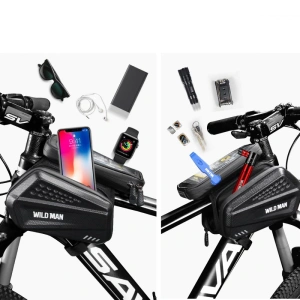Hurtownia GSM - Sakwa rowerowa WildMan Hardpouch Bike Mount XXL Black - WLD011BLK - {ean13} - Hurt