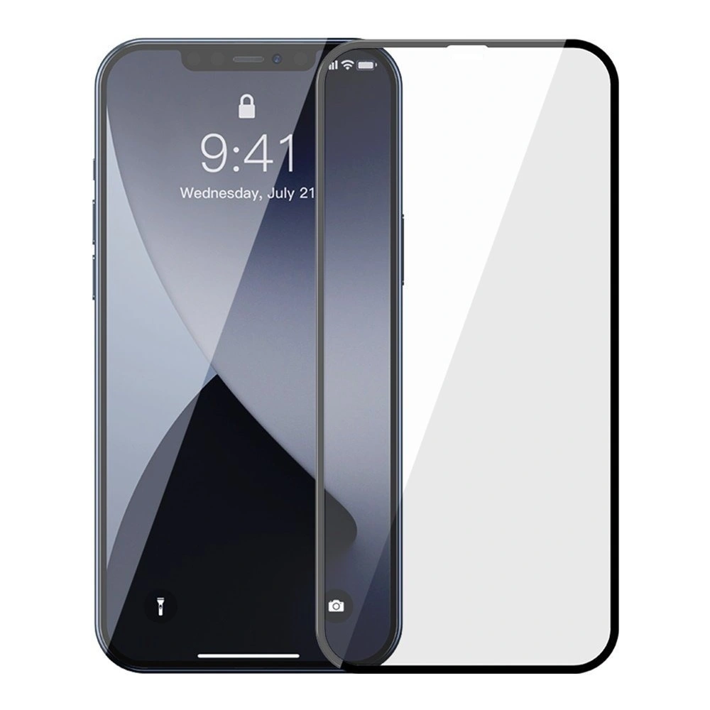 Hurtownia GSM - Szkło hartowane 0.3mm Baseus Apple iPhone 12/12 Pro (2szt.) czarne - BSU1846 - {ean13} - Hurt