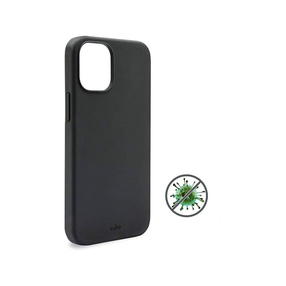 Wholesale PURO ICON Anti-Microbial Cover Apple iPhone 12 Pro Max (black) - PUR360BLK - {ean13} - Hurt