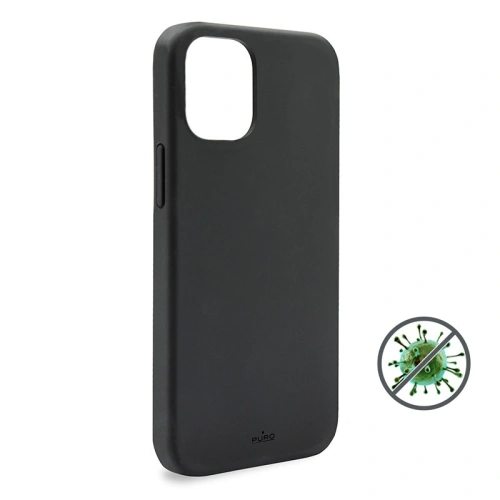 Hurtownia Puro - 8033830296505 - PUR352BLK - Etui PURO ICON Anti-Microbial Cover Apple iPhone 12/12 Pro (czarny) - B2B homescreen