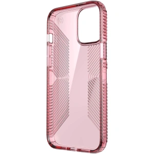 Speck Presidio Perfect-Clear with Grips Apple iPhone 12 Pro Max with MICROBAN (Vintage Rose)