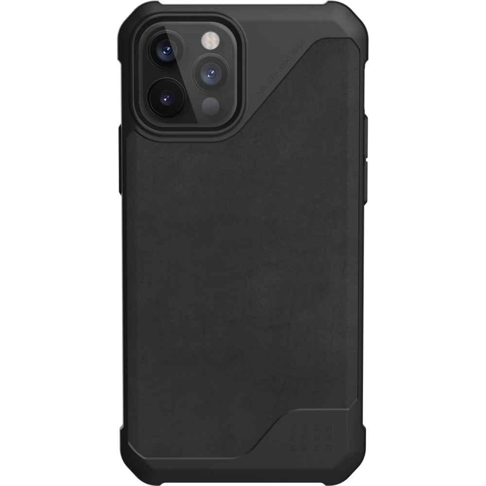 Wholesale UAG Urban Armor Gear Metropolis LT Leather Apple iPhone 12 Pro Max (Black) - UAG504BLK - {ean13} - Hurt