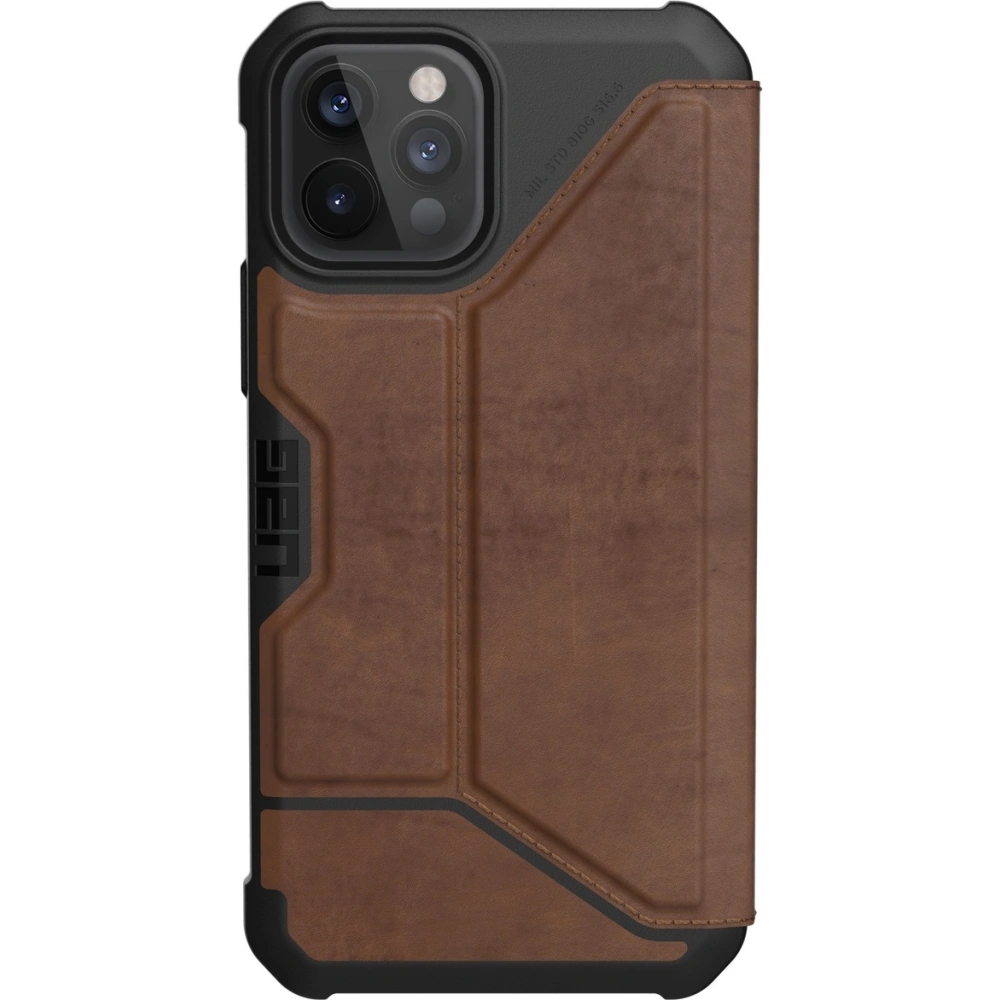 Wholesale UAG Urban Armor Gear Metropolis Leather Apple iPhone 12/12 Pro (Brown) - UAG480BR - {ean13} - Hurt