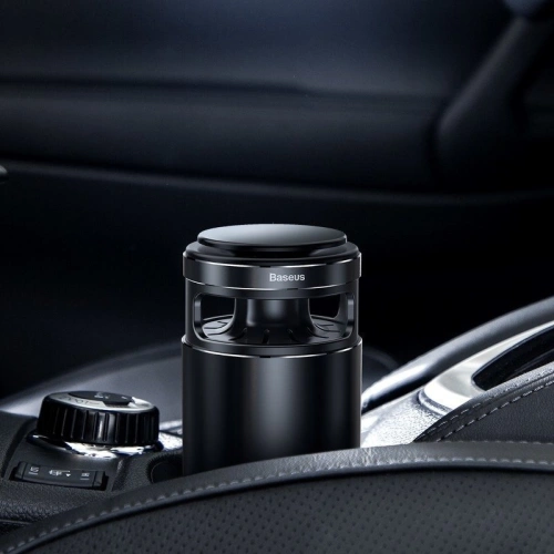 Samochodowy oczyszczacz powietrza Baseus, ze wskaźnikiem fomaldehydu (czarny)