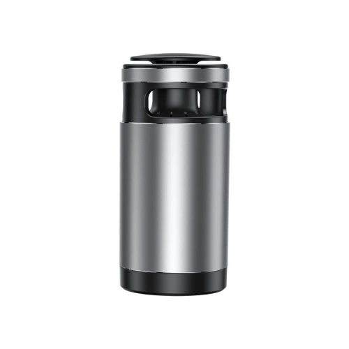 Samochodowy oczyszczacz powietrza Baseus, ze wskaźnikiem fomaldehydu (srebrny)