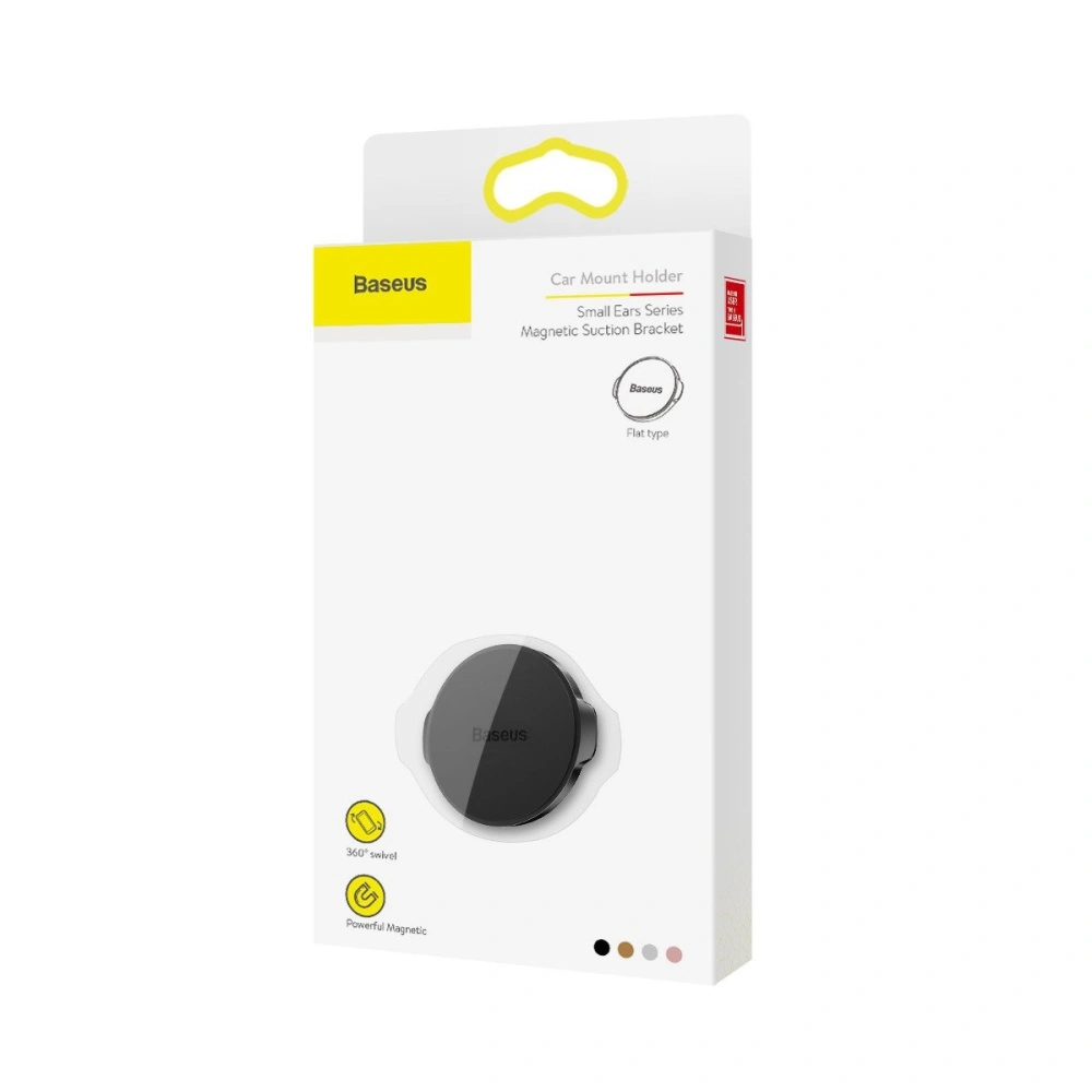 Wholesale Baseus Magnetic dashboard car holder - Silver - BSU1849BLK - {ean13} - Hurt