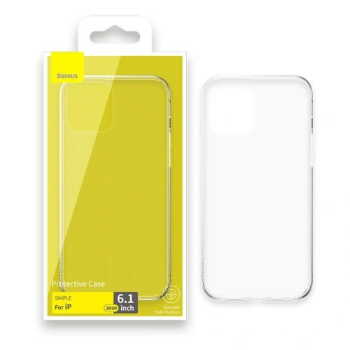 Przezroczyste etui Baseus Simple Case Apple iPhone 12/12 Pro