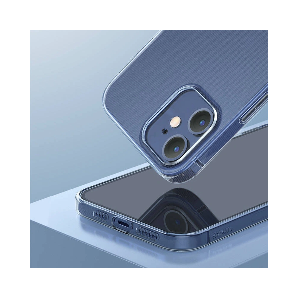 Hurtownia GSM - Przezroczyste etui Baseus Simple Case Apple iPhone 12/12 Pro - BSU1850 - {ean13} - Hurt