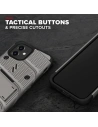 Wholesale Zizo Bolt Cover - Case for iPhone 12 Mini with Military Grade + Glass Screen Protector & Kickstand and Holster (Gray) - ZIZ047GRY - {ean13} - Hurt