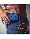 Hurtownia GSM - Pancerne etui Zizo Bolt Cover Apple iPhone 12 mini ze szkłem 9H na ekran + podstawka & uchwyt do paska (niebieski/czarny) - ZIZ050BLUBLK - {ean13} - Hurt