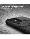 Hurtownia GSM - Pancerne etui Zizo Bolt Cover Apple iPhone 12 mini ze szkłem 9H na ekran + podstawka & uchwyt do paska (czarny) - ZIZ051BLK - {ean13} - Hurt
