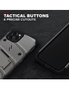 Hurtownia GSM - Pancerne etui Zizo Bolt Cover Apple iPhone 12/12 Pro ze szkłem 9H na ekran + podstawka & uchwyt do paska (szary) - ZIZ052GRY - {ean13} - Hurt