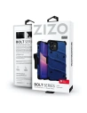 Hurtownia GSM - Pancerne etui Zizo Bolt Cover Apple iPhone 12/12 Pro ze szkłem 9H na ekran + podstawka & uchwyt do paska (niebieski/czarny) - ZIZ054BLUBLK - {ean13} - Hurt