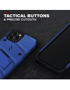 Hurtownia GSM - Pancerne etui Zizo Bolt Cover Apple iPhone 12/12 Pro ze szkłem 9H na ekran + podstawka & uchwyt do paska (niebieski/czarny) - ZIZ054BLUBLK - {ean13} - Hurt