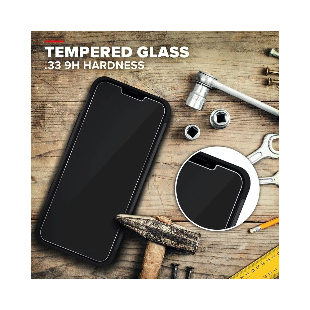 Wholesale Zizo Bolt Cover - Case for iPhone 12 / iPhone 12 Pro with Military Grade + Glass Screen Protector & Kickstand and Holster (Black - ZIZ055BLK - {ean13} - Hurt