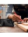 Hurtownia GSM - Pancerne etui Zizo Bolt Cover Apple iPhone 12/12 Pro ze szkłem 9H na ekran + podstawka & uchwyt do paska (czarny) - ZIZ055BLK - {ean13} - Hurt