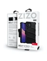 Wholesale Zizo Bolt Cover - Case for iPhone 12 / iPhone 12 Pro with Military Grade + Glass Screen Protector & Kickstand and Holster (Black - ZIZ055BLK - {ean13} - Hurt