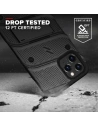 Hurtownia GSM - Pancerne etui Zizo Bolt Cover Apple iPhone 12 Pro Max ze szkłem 9H na ekran + podstawka & uchwyt do paska (czarny) - ZIZ056BLK - {ean13} - Hurt