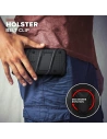 Hurtownia GSM - Pancerne etui Zizo Bolt Cover Apple iPhone 12 Pro Max ze szkłem 9H na ekran + podstawka & uchwyt do paska (czarny) - ZIZ056BLK - {ean13} - Hurt