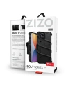 Hurtownia GSM - Pancerne etui Zizo Bolt Cover Apple iPhone 12 Pro Max ze szkłem 9H na ekran + podstawka & uchwyt do paska (czarny) - ZIZ056BLK - {ean13} - Hurt