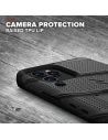 Hurtownia GSM - Pancerne etui Zizo Bolt Cover Apple iPhone 12 Pro Max ze szkłem 9H na ekran + podstawka & uchwyt do paska (czarny) - ZIZ056BLK - {ean13} - Hurt