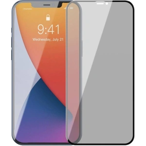 Tempered glass 0.23mm with privatization filter Baseus Apple iPhone 12/12 Pro (2pcs)
