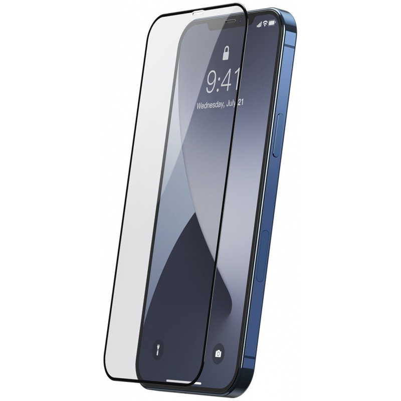 Hurtownia Baseus - 6953156229105 - BSU1869 - Szkło hartowane 0.25mm KC01 Baseus Apple iPhone 12 Pro Max (2szt.) czarne - B2B homescreen