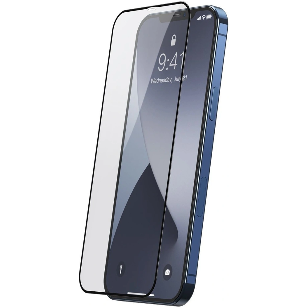 Hurtownia GSM - Szkło hartowane 0.25mm KC01 Baseus Apple iPhone 12 Pro Max (2szt.) czarne - BSU1869 - {ean13} - Hurt
