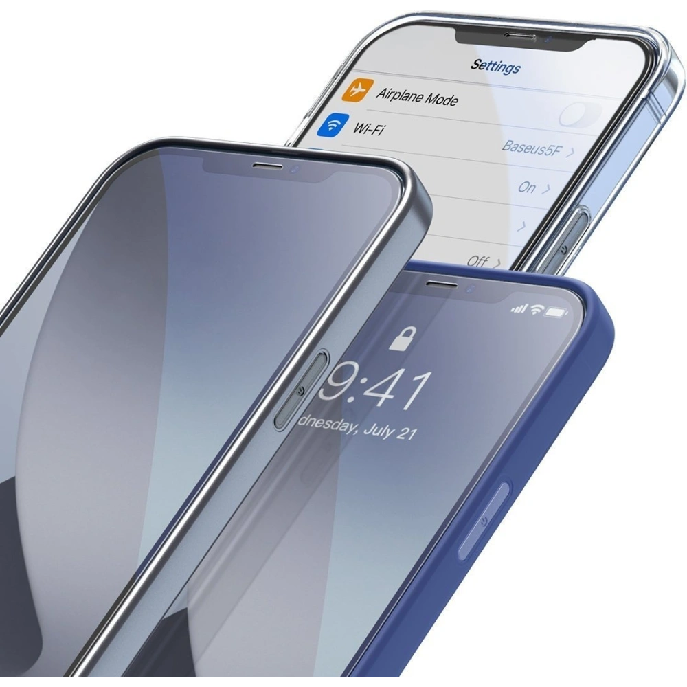 Hurtownia GSM - Szkło hartowane 0.25mm KC01 Baseus Apple iPhone 12 Pro Max (2szt.) czarne - BSU1869 - {ean13} - Hurt