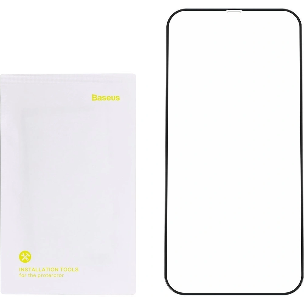 Hurtownia GSM - Szkło hartowane 0.25mm KC01 Baseus Apple iPhone 12 Pro Max (2szt.) czarne - BSU1869 - {ean13} - Hurt