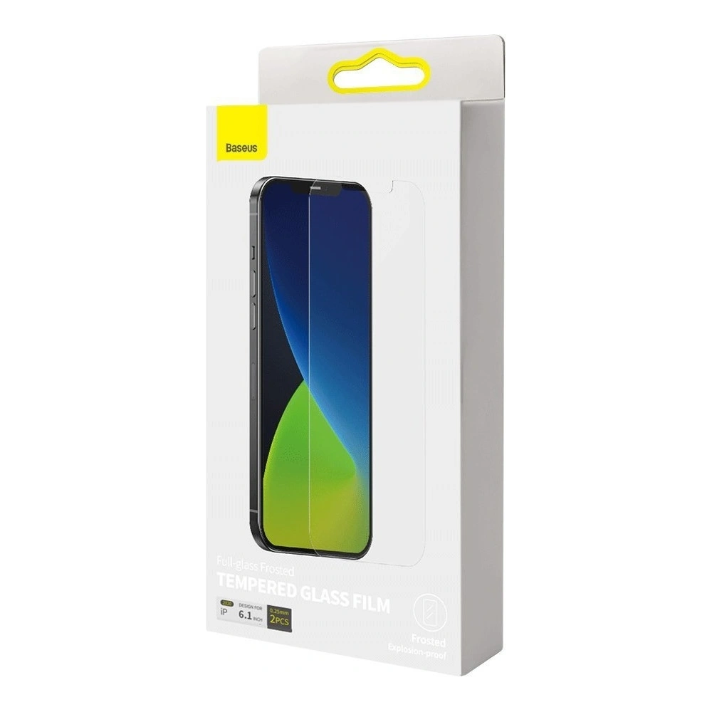 Hurtownia GSM - Szkło hartowane 0.3mm Baseus Apple iPhone 12/12 Pro (2szt.) - BSU1876 - {ean13} - Hurt