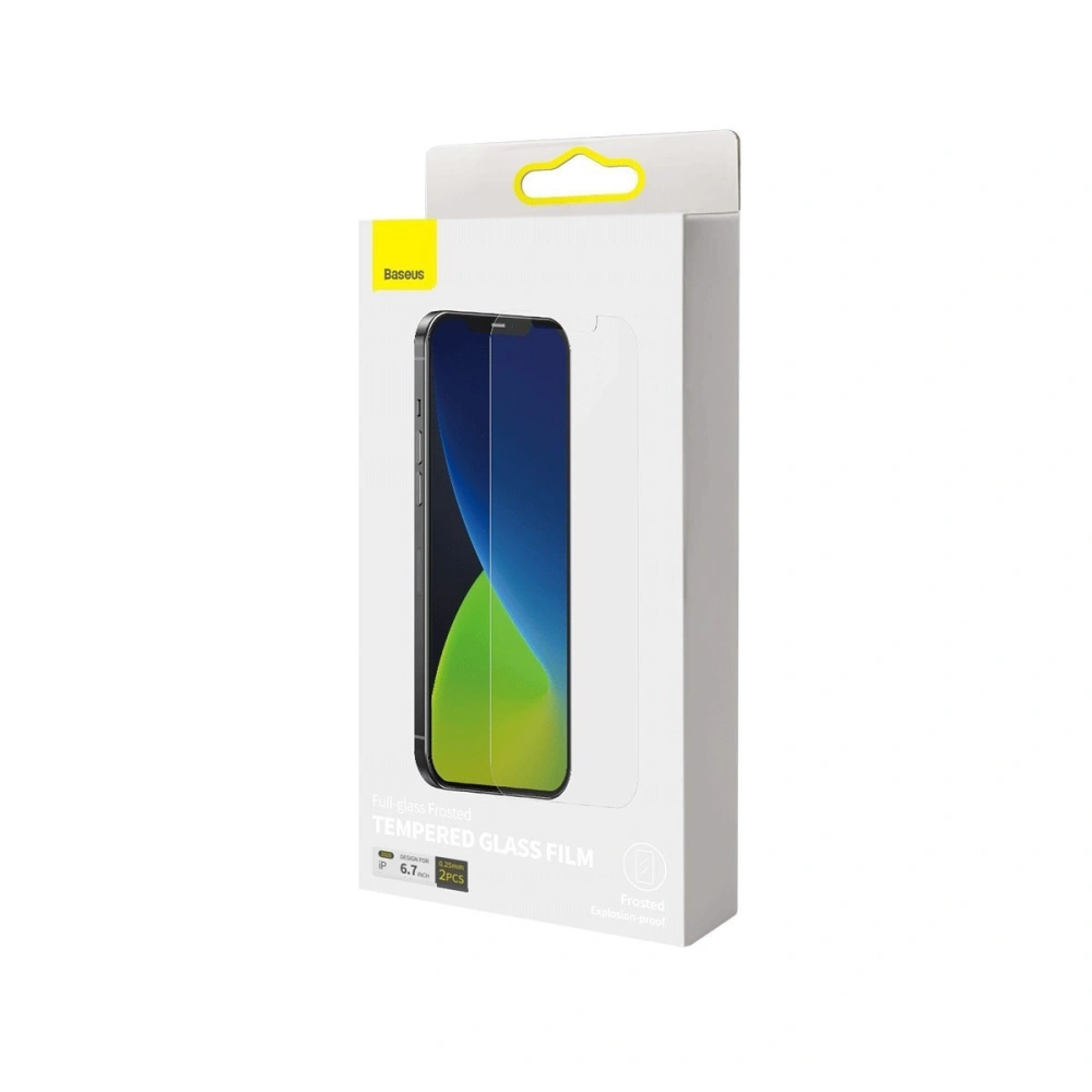 Hurtownia GSM - Szkło hartowane 0.3mm Baseus Apple iPhone 12 Pro Max [2 PACK] - BSU1877 - {ean13} - Hurt