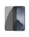 Wholesale Tempered glass 0.3mm Baseus with Privatization filter Apple iPhone 12/12 Pro (2pcs) black - BSU1880 - {ean13} - Hurt