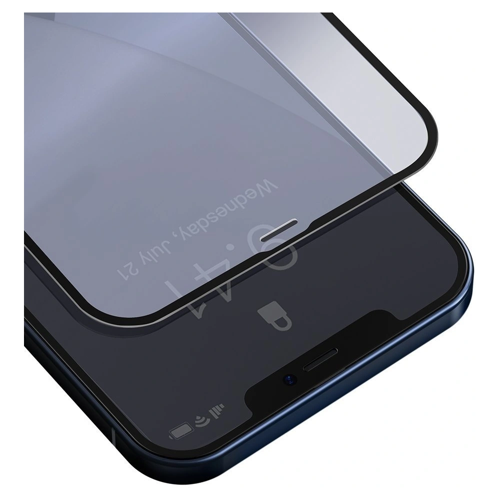 Hurtownia GSM - Szkło hartowane 0.23mm TE01 Baseus Apple iPhone 12 Pro Max (2szt.) czarne - BSU1882 - {ean13} - Hurt