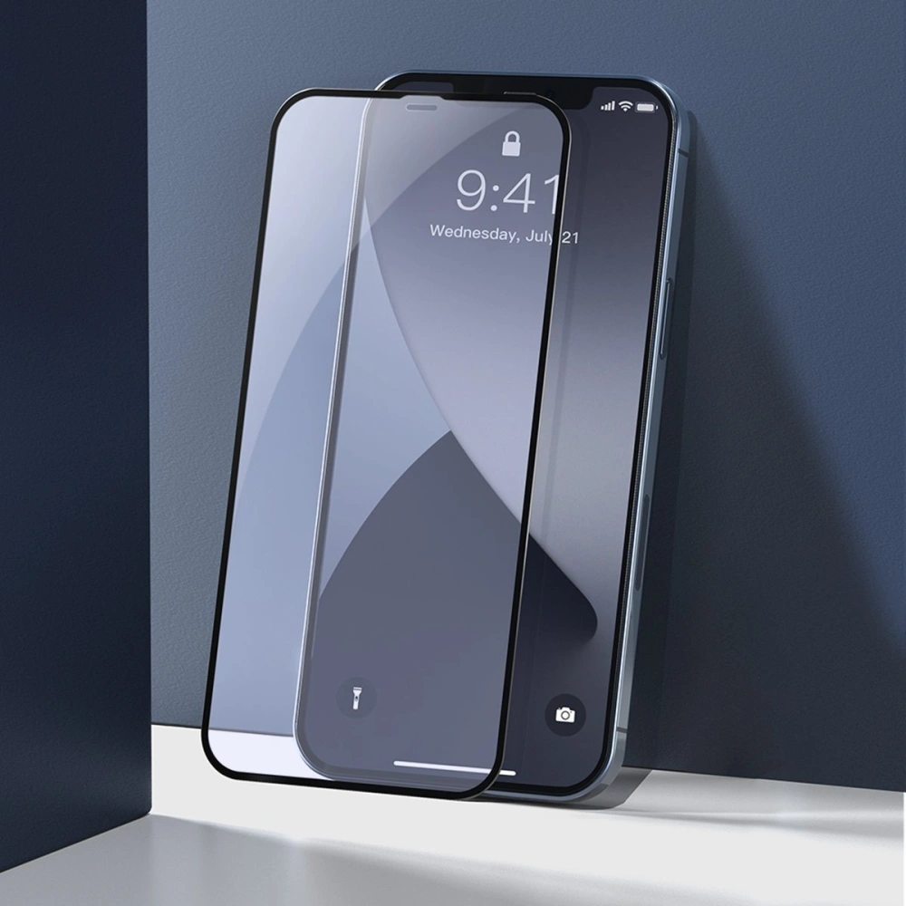Hurtownia GSM - Szkło hartowane 0.23mm TE01 Baseus Apple iPhone 12 Pro Max (2szt.) czarne - BSU1882 - {ean13} - Hurt