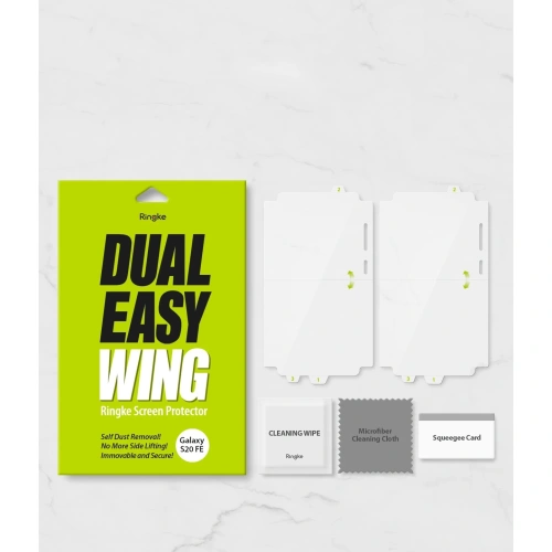 Folia hydrożelowa Ringke Dual Easy Wing Full Cover Samsung Galaxy S20 FE [2 PACK]