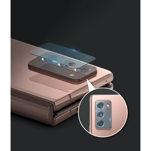 3x szkło na aparat Samsung Galaxy Z Fold 2 - Ringke Camera Glass - Home Screen