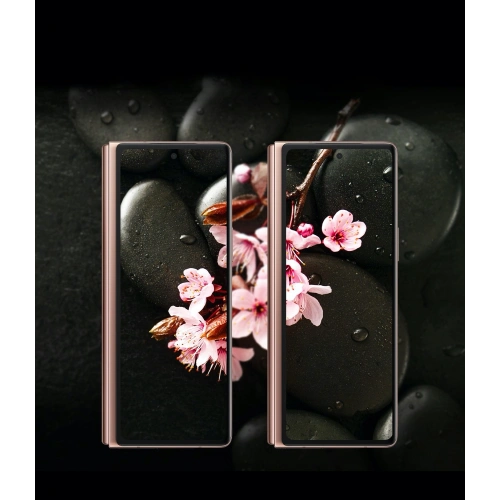 3x szkło na aparat Samsung Galaxy Z Fold 2 - Ringke Camera Glass - Home Screen