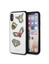 Etui Guess GUHCPXACCAWH Apple iPhone XS/X white/biały hard case Iconic