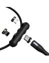 Hurtownia GSM - Kabel USB Baseus Fast 4w1 USB do USB-C / Lightning / Micro 3A 1m (szary + czarny) - BSU1883GRYBLK - {ean13} - Hurt