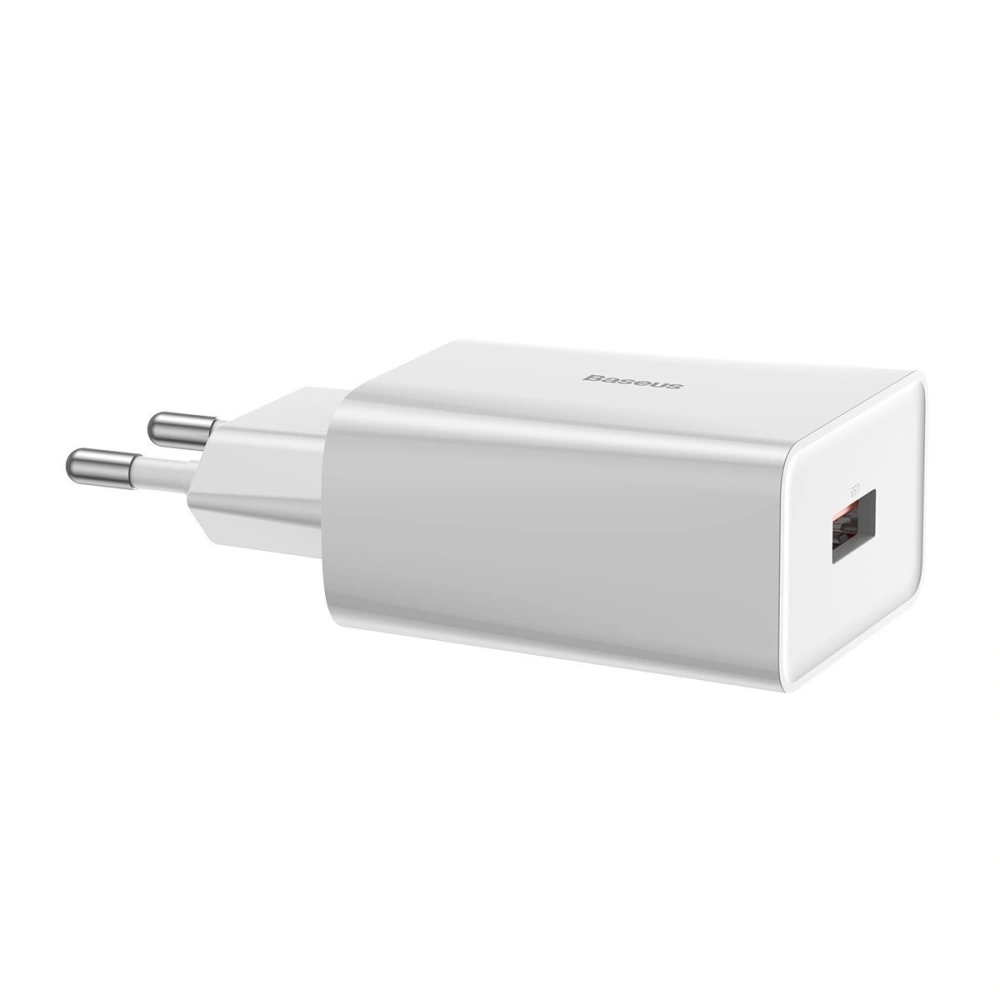 Hurtownia GSM - Schnellladegerät Baseus Speed Mini, PD + QC 3.0 18W (weiß) - BSU1884WHT - {ean13} - Hurt