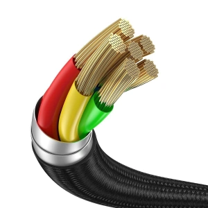 Hurtownia GSM - Kabel USB 2w1 Baseus Cafule, USB-C 40W + ładowarka bezprzewodowa do smartwachy Huawei/Honor, 5A, 1,2m (szaro-czarny) - BSU1891GRYBLK - {ean13} - Hurt