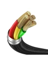 Hurtownia GSM - Kabel USB 2w1 Baseus Cafule, USB-C 40W + ładowarka bezprzewodowa do smartwatchy Huawei/Honor, 5A, 1,2m (szaro-czarny) - BSU1891GRYBLK - {ean13} - Hurt