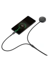 Hurtownia GSM - Kabel USB 2w1 Baseus Cafule, USB-C 40W + ładowarka bezprzewodowa do smartwatchy Huawei/Honor, 5A, 1,2m (szaro-czarny) - BSU1891GRYBLK - {ean13} - Hurt