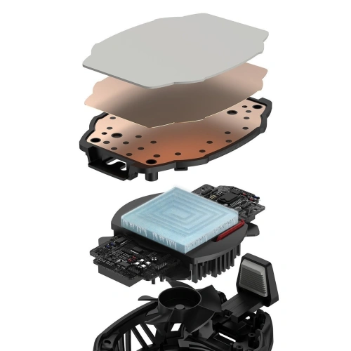 Wentylator Baseus GAMO GA06 do chłodzenia smartfona (czarny)
