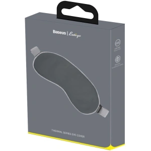 Baseus Thermal Series Eye Cover (with 2 Packs of Hot Compress Patches for Replacement) Dark Grey