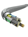 Wholesale Baseus Flash Series Fast Charging Data Cable with Square Lenovo Head Type-C to C+DC 100W 2m Grey - BSU1895GRY - {ean13} - Hurt