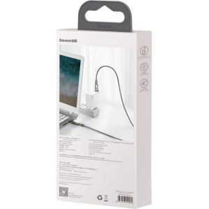 Hurtownia GSM - Kabel 2w1 Baseus Flash Series, USB-C do USB-C / wtyczka Lenovo, 100W, 2m (szary) - BSU1895GRY - {ean13} - Hurt